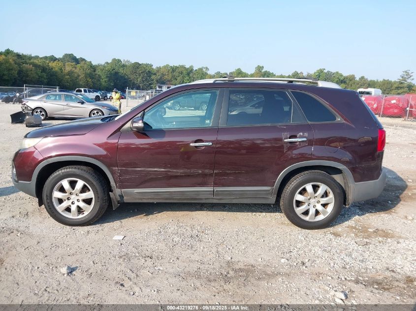 2011 Kia Sorento Lx VIN: 5XYKT3A10BG127661 Lot: 43219276