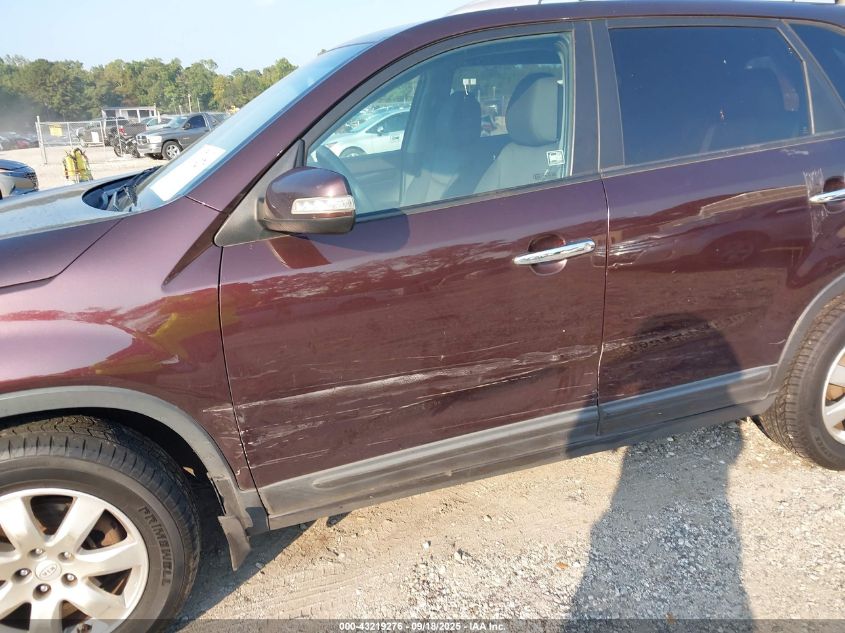 2011 Kia Sorento Lx VIN: 5XYKT3A10BG127661 Lot: 43219276