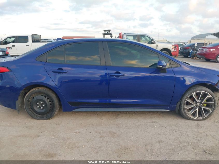 2022 Toyota Corolla Se VIN: 5YFS4MCE0NP113987 Lot: 43219289