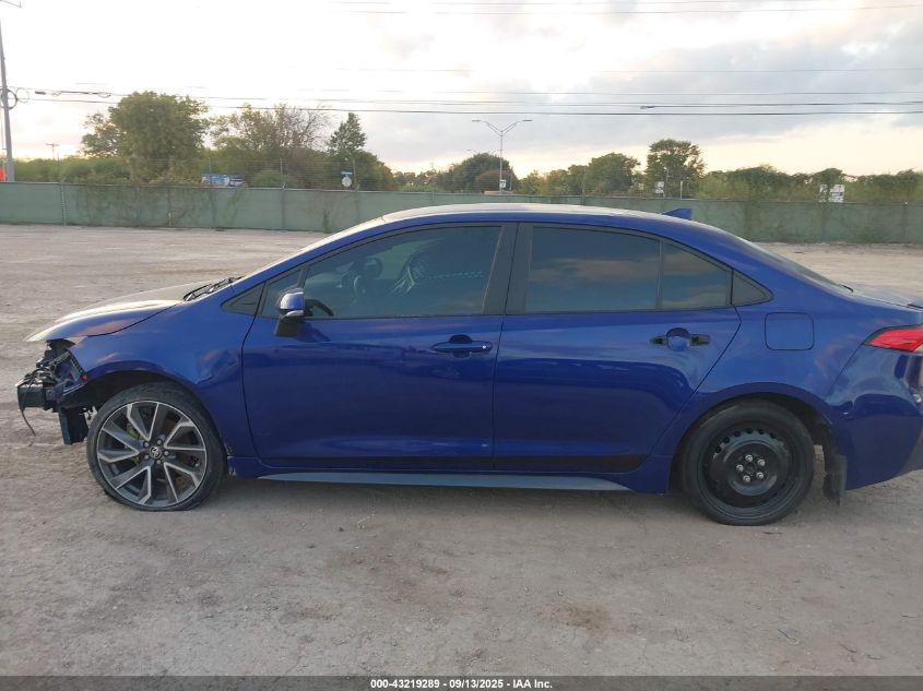 2022 Toyota Corolla Se VIN: 5YFS4MCE0NP113987 Lot: 43219289