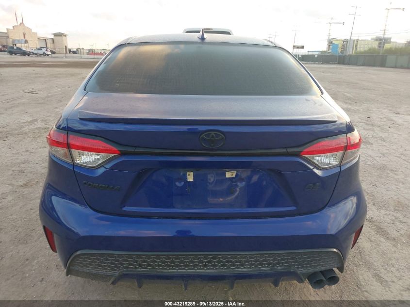 2022 Toyota Corolla Se VIN: 5YFS4MCE0NP113987 Lot: 43219289