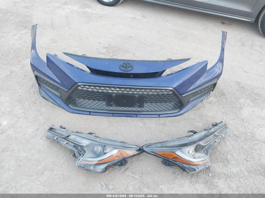 2022 Toyota Corolla Se VIN: 5YFS4MCE0NP113987 Lot: 43219289