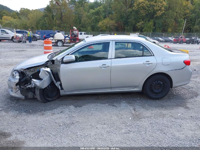 2010 Toyota Corolla Le VIN: 1NXBU4EE6AZ343524 Lot: 43219297