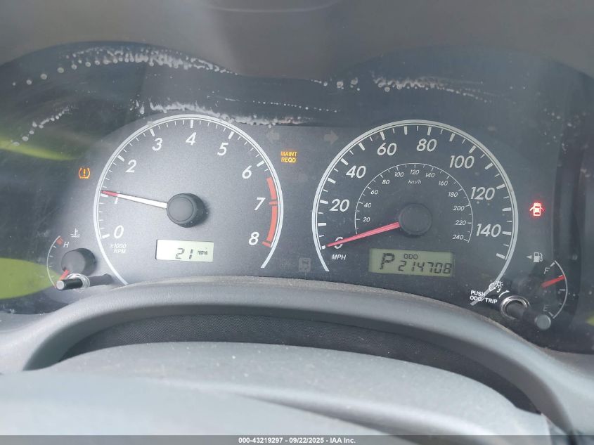 2010 Toyota Corolla Le VIN: 1NXBU4EE6AZ343524 Lot: 43219297