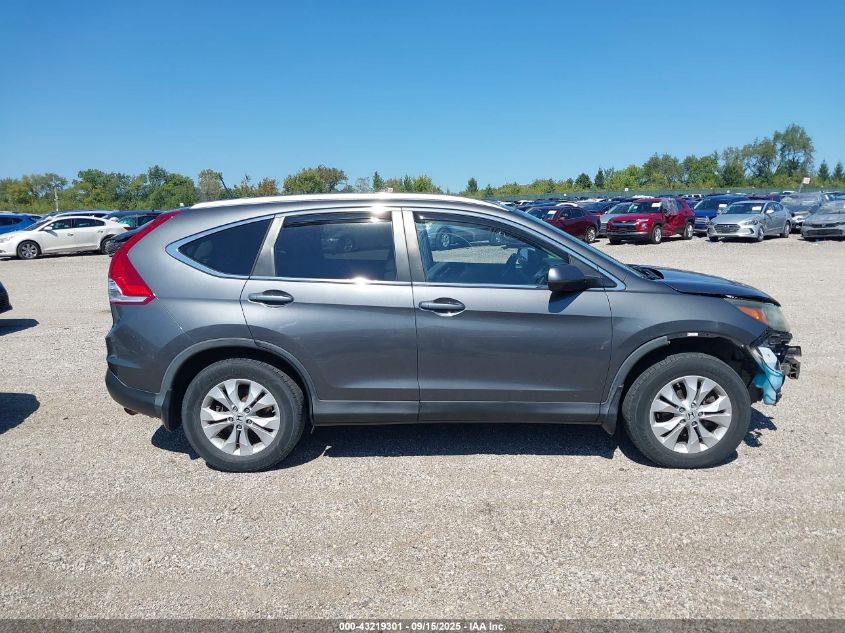 2013 Honda Cr-V Ex-L VIN: 2HKRM4H72DH669125 Lot: 43219301