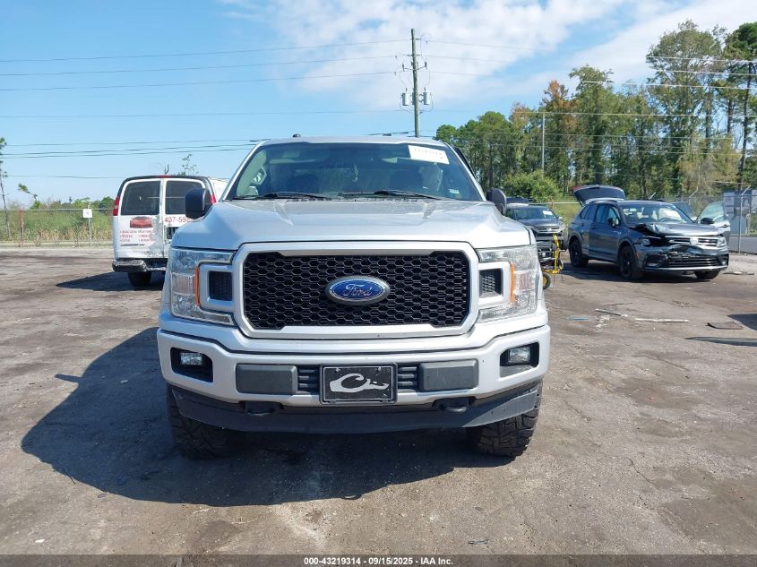 2018 Ford F-150 Xl VIN: 1FTEW1E55JFA27725 Lot: 43219314