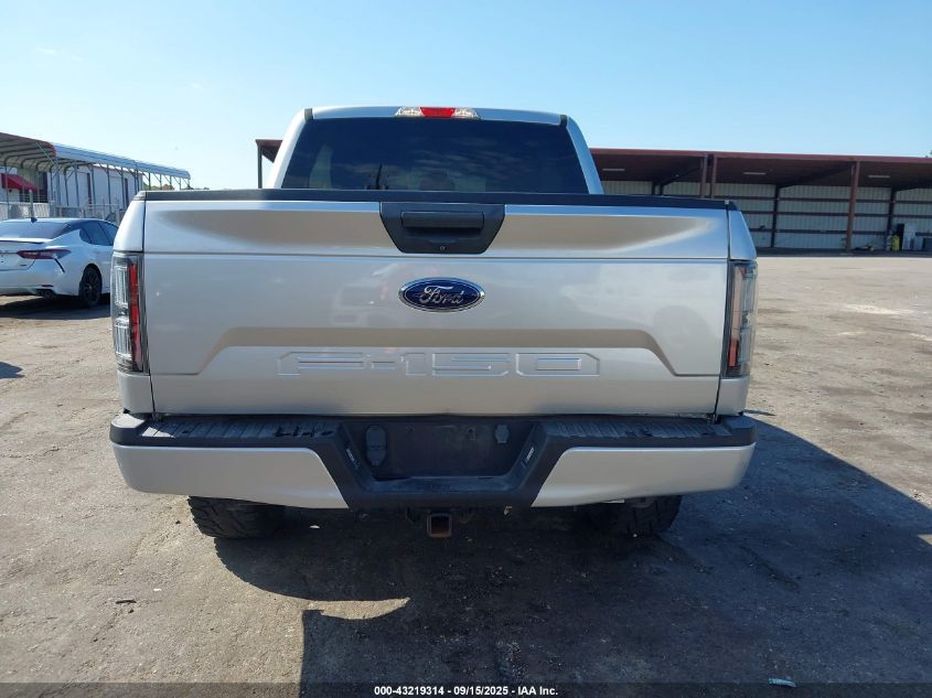 2018 Ford F-150 Xl VIN: 1FTEW1E55JFA27725 Lot: 43219314
