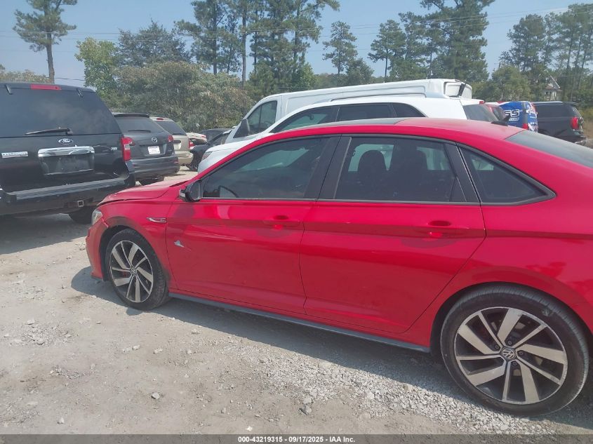 2019 Volkswagen Jetta Gli 2.0T 35Th Anniversary Edition/2.0T Autobahn/2.0T S VIN: 3VW6T7BU0KM168406 Lot: 43219315