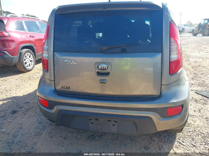 2013 Kia Soul + VIN: KNDJT2A65D7538135 Lot: 43219340