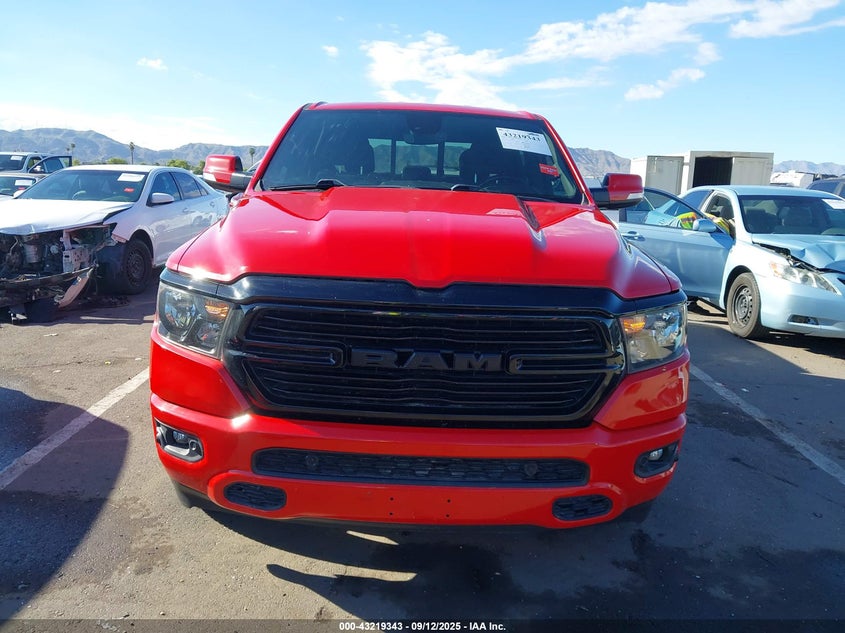 2020 Ram 1500 Big Horn 4X4 5'7 Box VIN: 1C6SRFFT6LN162281 Lot: 43219343