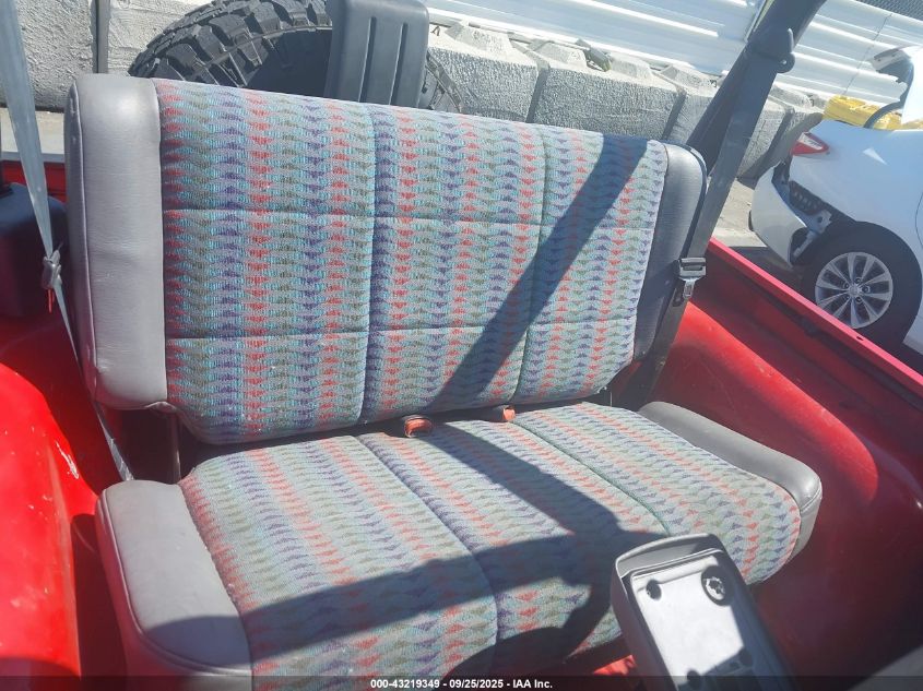 1997 Jeep Wrangler Se VIN: 1J4FY29P3VP443847 Lot: 43219349