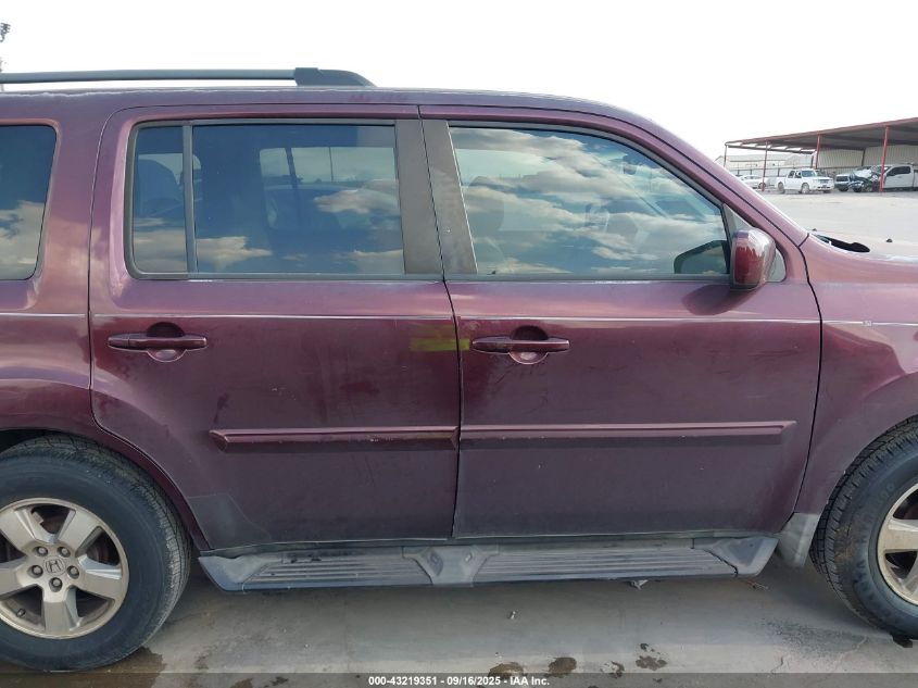 2011 Honda Pilot Ex-L VIN: 5FNYF3H58BB011139 Lot: 43219351