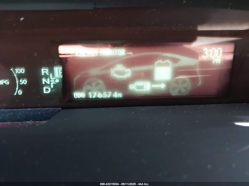 2010 Toyota Prius Iv VIN: JTDKN3DU1A0038444 Lot: 43219354