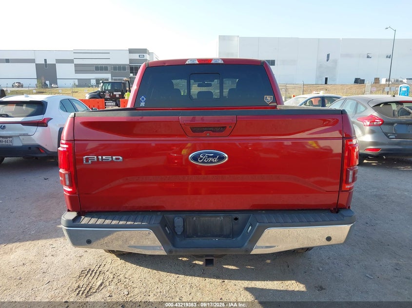2016 Ford F-150 Lariat VIN: 1FTEW1EG8GKE00886 Lot: 43219363