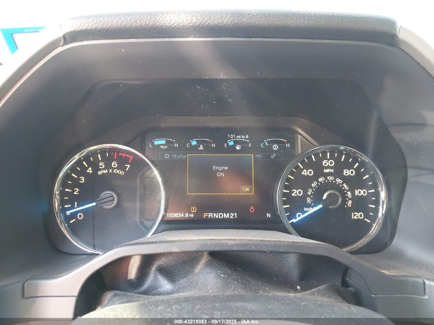 2016 Ford F-150 Lariat VIN: 1FTEW1EG8GKE00886 Lot: 43219363