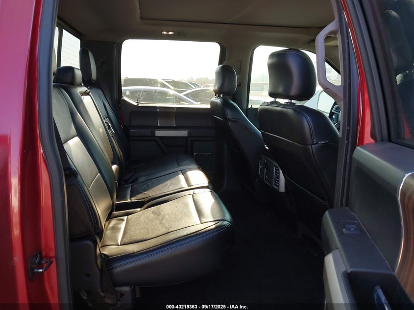 2016 Ford F-150 Lariat VIN: 1FTEW1EG8GKE00886 Lot: 43219363