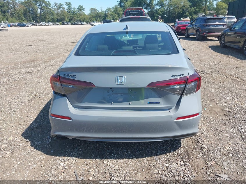 2026 HONDA CIVIC HYBRID SPORT/SPORT TOURING - 2HGFE4F83TH301217