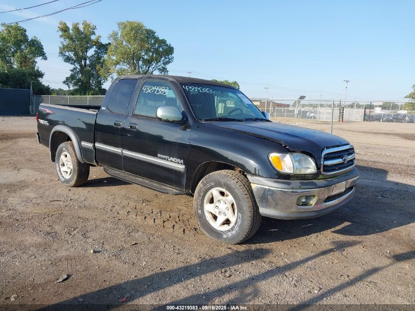 2002 Toyota Tundra Sr5 V8 VIN: 5TBBT441X2S309946 Lot: 43219383