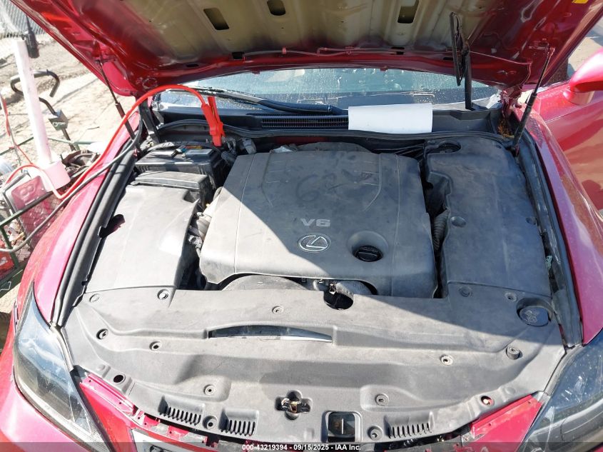 2008 Lexus Is 250 VIN: JTHBK262182064781 Lot: 43219394