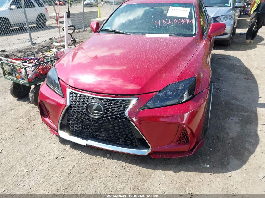 2008 Lexus Is 250 VIN: JTHBK262182064781 Lot: 43219394