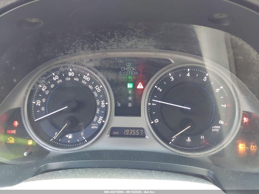 2008 Lexus Is 250 VIN: JTHBK262182064781 Lot: 43219394