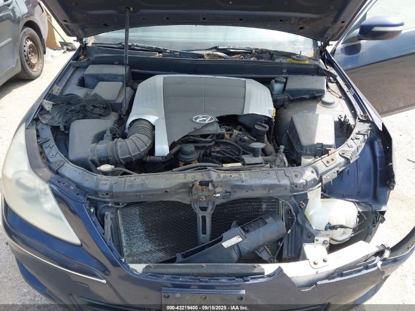 2009 Hyundai Genesis 3.8 VIN: KMHGC46E49U032970 Lot: 43219400