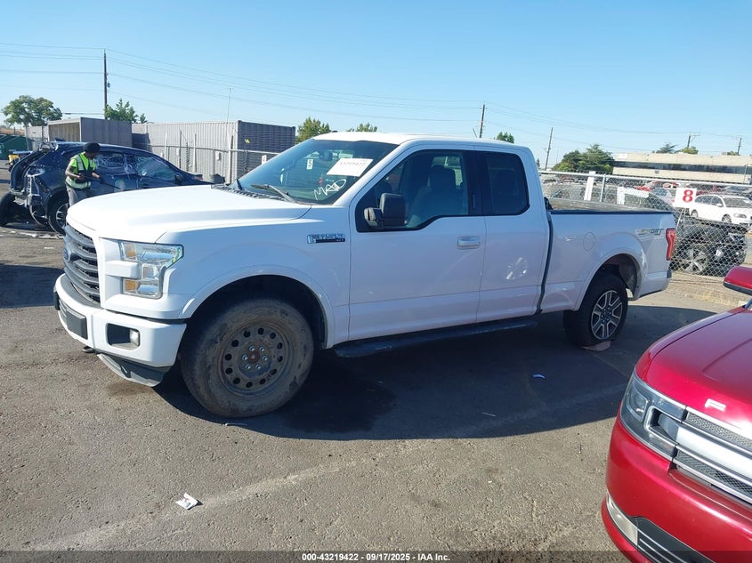 2016 Ford F-150 Xlt VIN: 1FTFX1EF4GKD57415 Lot: 43219422
