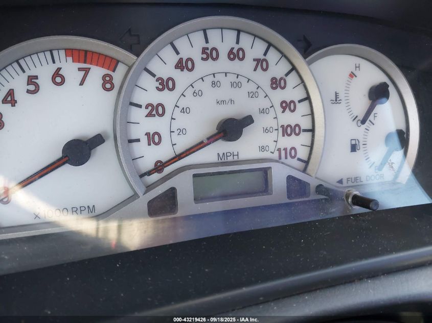 2005 Toyota Corolla S VIN: 1NXBR32E45Z562407 Lot: 43219426