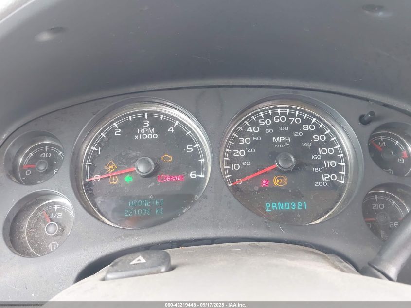 2007 Chevrolet Suburban 1500 Lt VIN: 3GNFC16057G265038 Lot: 43219448