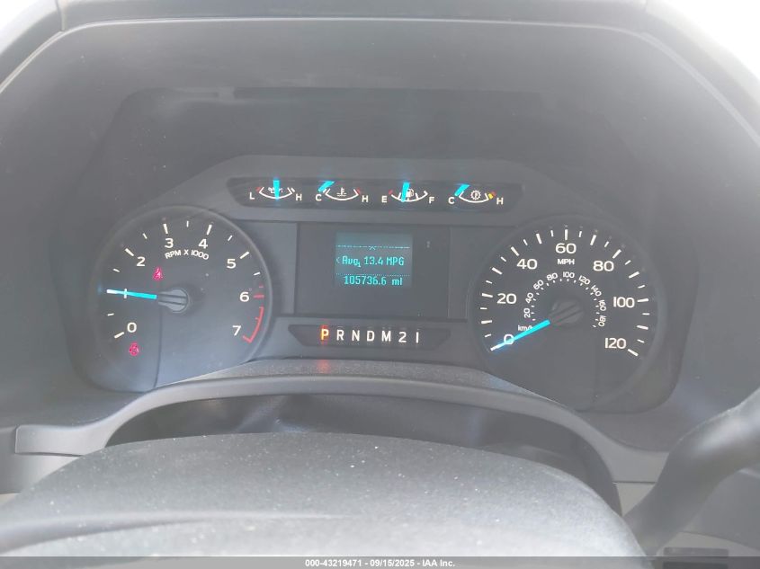 2017 Ford F-150 Xl VIN: 1FTEX1CF5HKD34175 Lot: 43219471