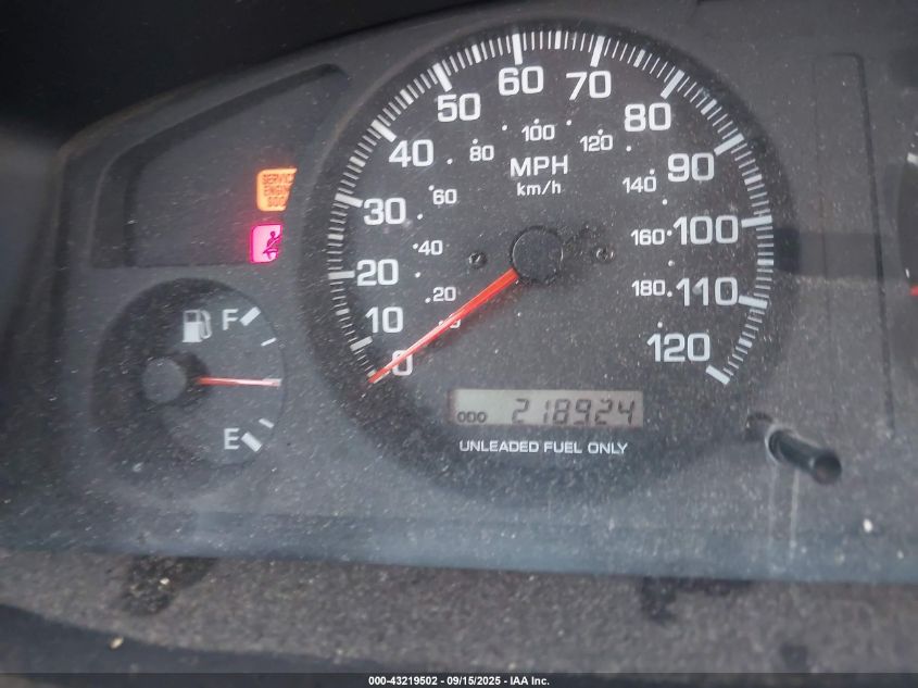 1999 Nissan Pathfinder Le/Se/Xe VIN: JN8AR05Y3XW303861 Lot: 43219502