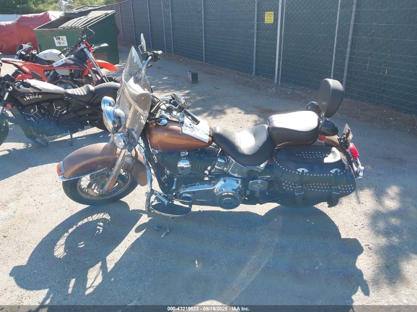 2014 Harley-Davidson Flstc Heritage Softail Classic VIN: 1HD1BWV17EB025684 Lot: 43219523