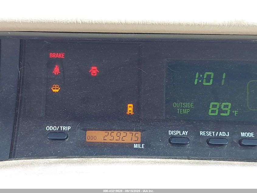 2000 Toyota Avalon Xls VIN: 4T1BF28B5YU016753 Lot: 43219528