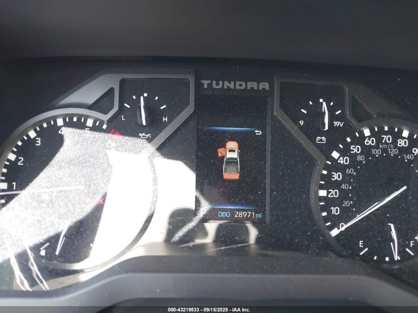 2023 Toyota Tundra Sr5 VIN: 5TFLA5DBXPX074112 Lot: 43219533