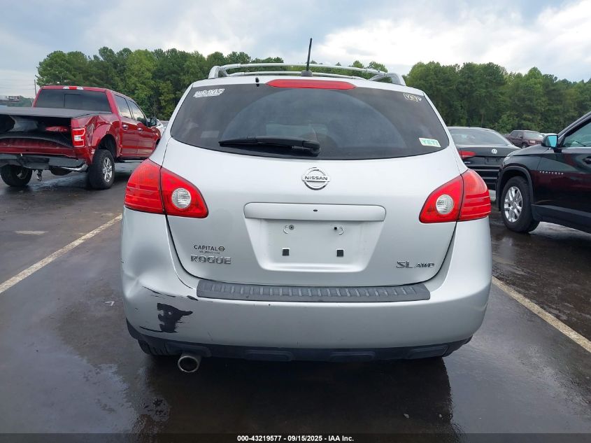 2009 Nissan Rogue Sl VIN: JN8AS58V89W182525 Lot: 43219577