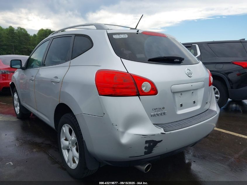 2009 Nissan Rogue Sl VIN: JN8AS58V89W182525 Lot: 43219577