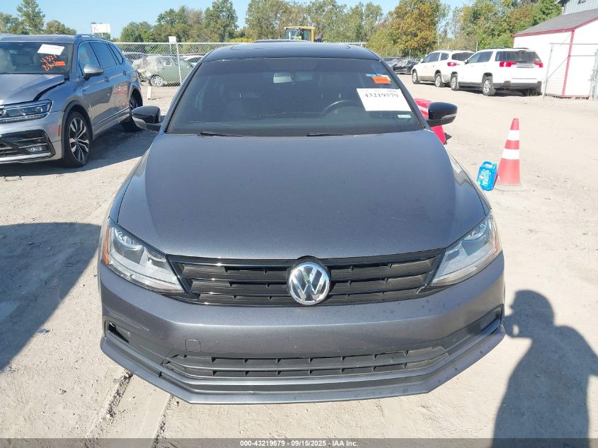 2018 Volkswagen Jetta 1.8T Se Sport VIN: 3VWD17AJ0JM243432 Lot: 43219579