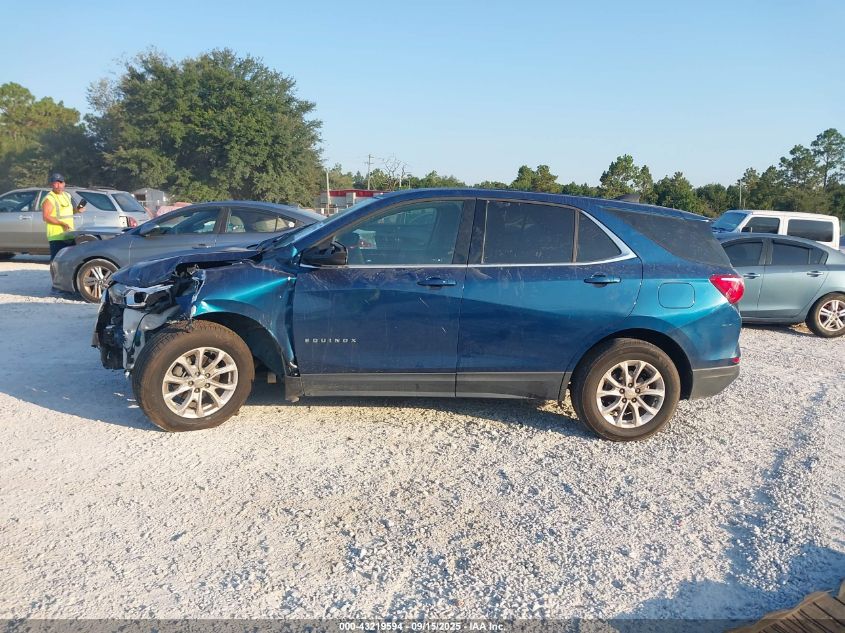 2020 Chevrolet Equinox Fwd Lt 1.5L Turbo VIN: 3GNAXKEV8LL325249 Lot: 43219594