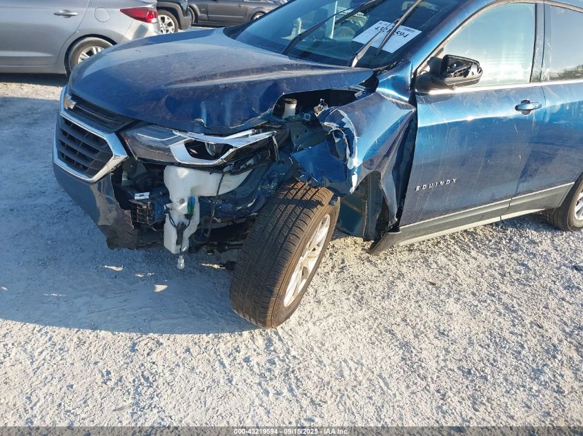 2020 Chevrolet Equinox Fwd Lt 1.5L Turbo VIN: 3GNAXKEV8LL325249 Lot: 43219594