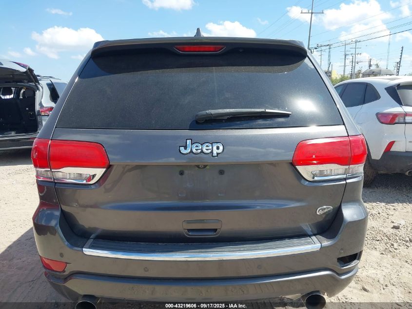 2014 Jeep Grand Cherokee Overland VIN: 1C4RJECGXEC404942 Lot: 43219606