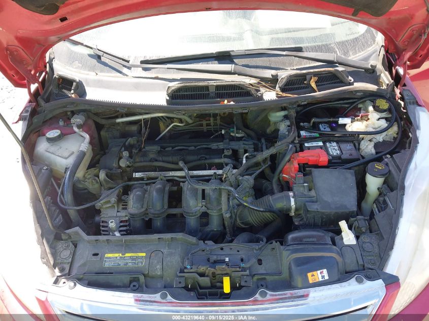 2012 Ford Fiesta Sel VIN: 3FADP4CJ3CM198248 Lot: 43219640