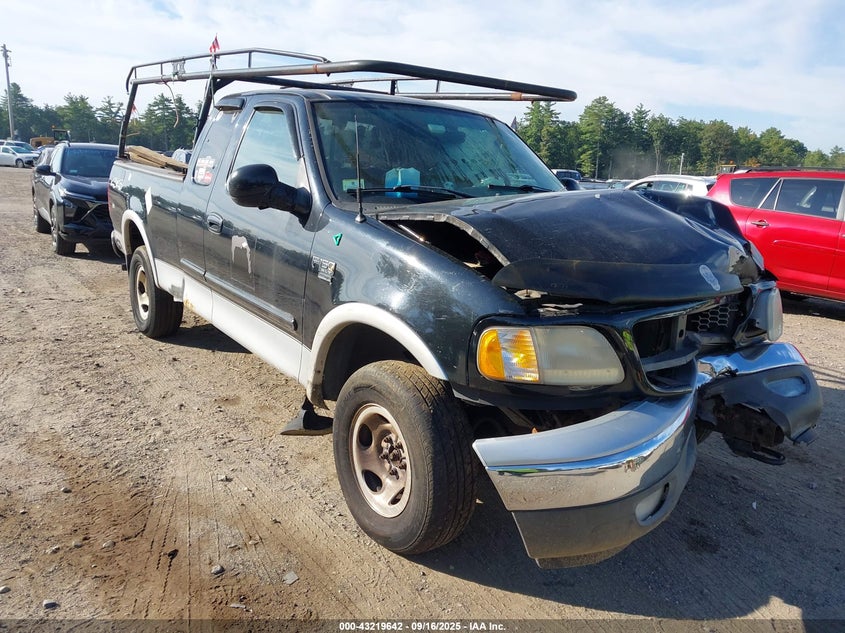 2003 Ford F-150 Lariat/Xl/Xlt black truck gasoline 2FTRX18L83CB06216 photo #1