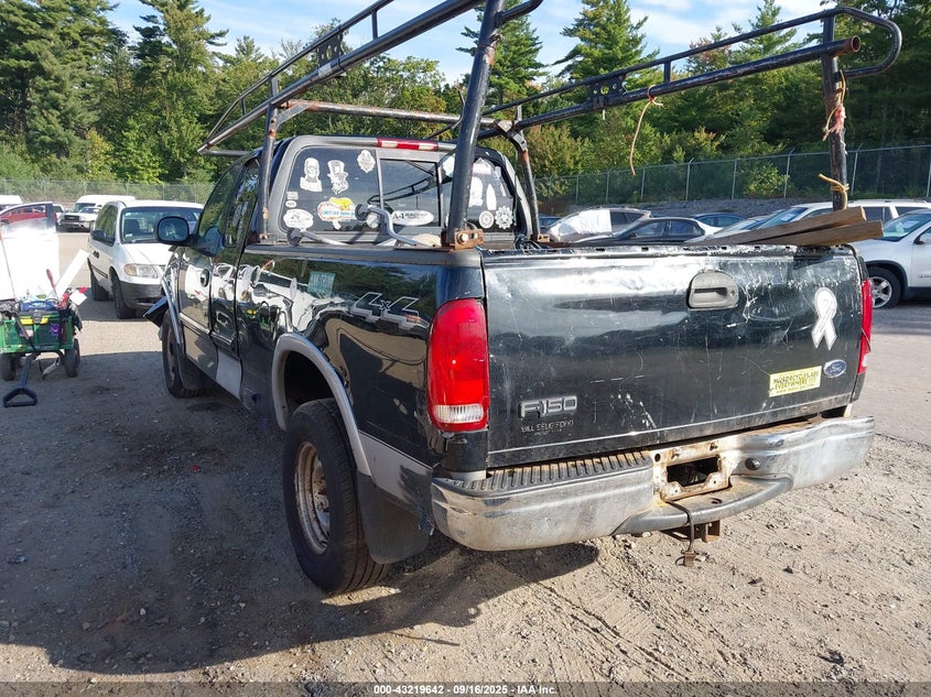 2003 Ford F-150 Lariat/Xl/Xlt black truck gasoline 2FTRX18L83CB06216 photo #4