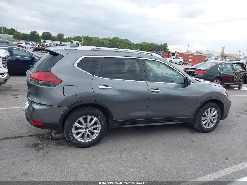 2018 Nissan Rogue Sv VIN: JN8AT2MV4JW344706 Lot: 43219675