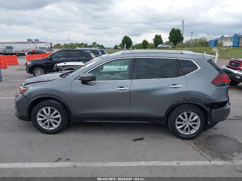2018 Nissan Rogue Sv VIN: JN8AT2MV4JW344706 Lot: 43219675