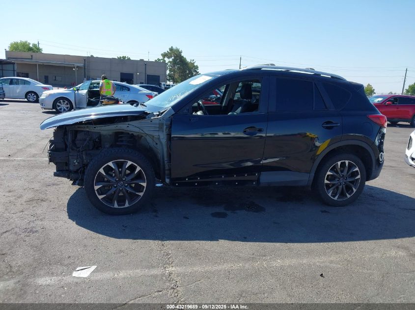 2016 Mazda Cx-5 Grand Touring VIN: JM3KE4DY0G0646481 Lot: 43219689