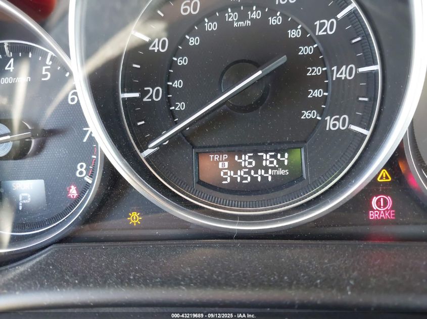 2016 Mazda Cx-5 Grand Touring VIN: JM3KE4DY0G0646481 Lot: 43219689