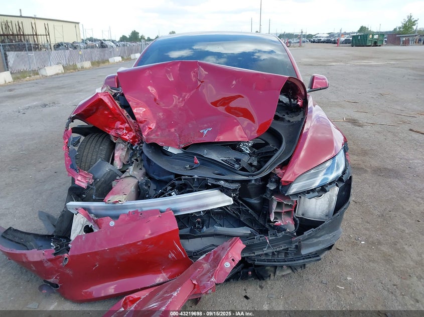 2025 Tesla Model 3 Long Range All-Wheel Drive VIN: 5YJ3E1EB5SF874198 Lot: 43219698