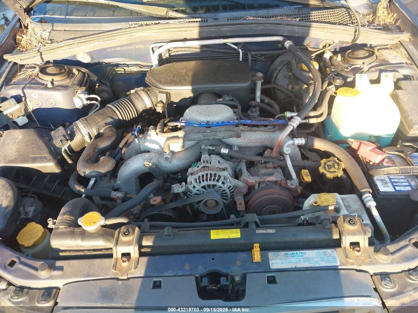 2005 Subaru Forester 2.5X VIN: JF1SG63665H702510 Lot: 43219703