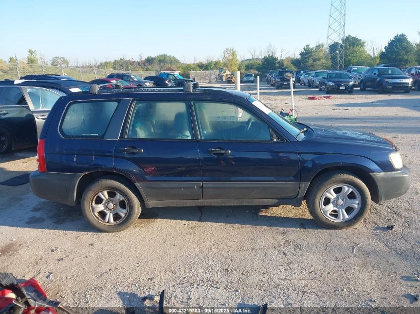 2005 Subaru Forester 2.5X VIN: JF1SG63665H702510 Lot: 43219703